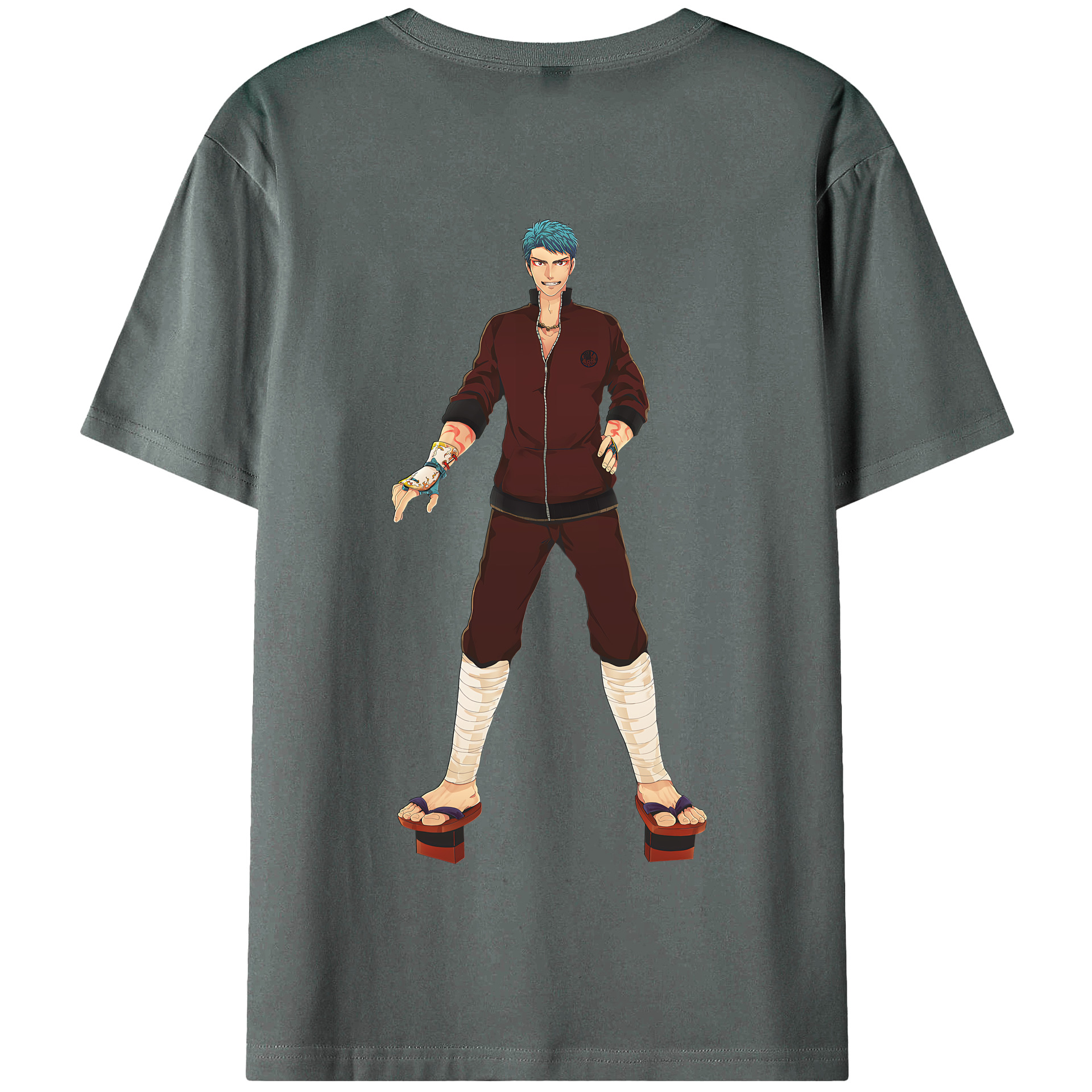（画像用） 刀剣乱舞 Touken Ranbu 綿100％半袖Tシャツ（背面プリント）